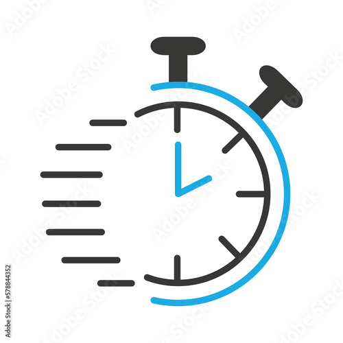 hand stopwatch png icon with transparent background 