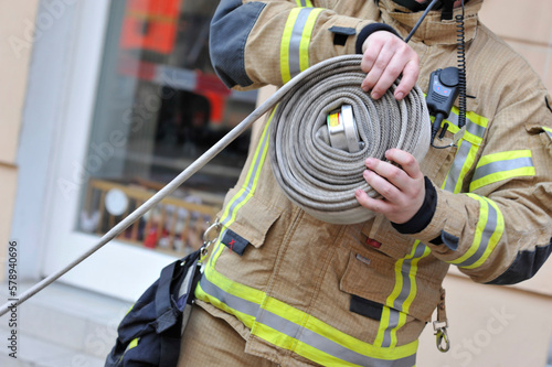 Apartment fire in Berlin-Prenzlauer Berg