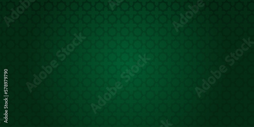 Geometric pattern. Vector geometric Arabic pattern on a dark green background. Background for your design. Vector EPS 10