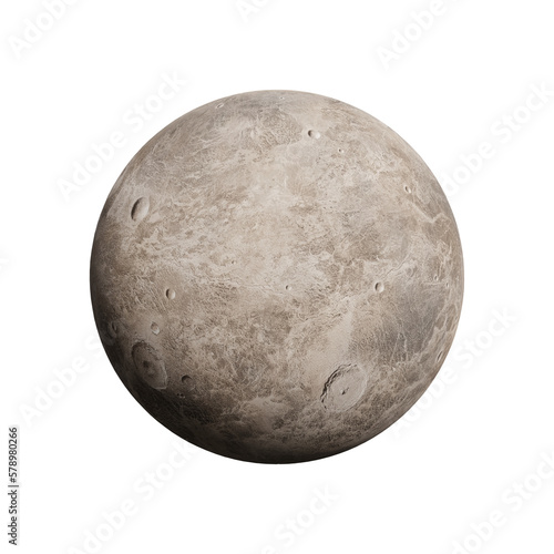 3d render of a planet ceres