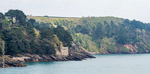 Kingswear Castle, Kingswear, Dartmouth, Devon, England
