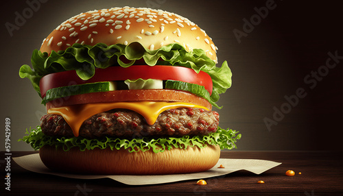 hamburger reklama