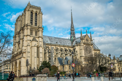 Cathédrale Notre-Dame de Paris, France, 5 février 2017