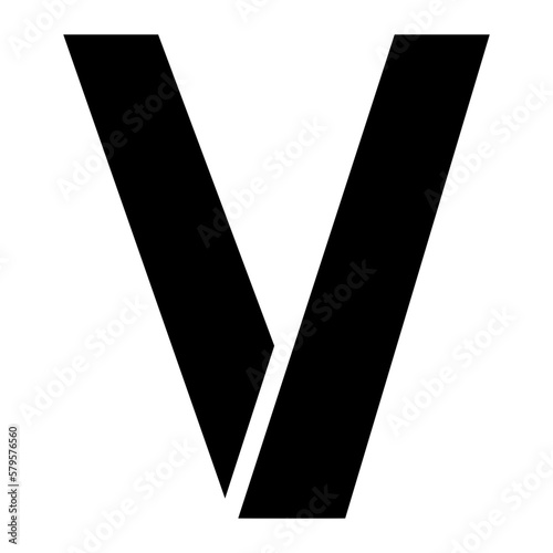 letter v icon