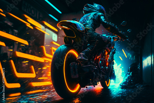 Cyberpunk 2077 game of the year edition. Generative AI.