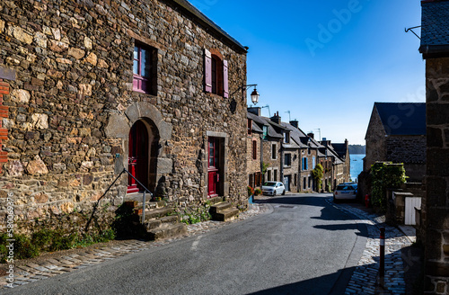 Breton Village Saint Suliac And Atlantic Coast In Department Ille et Vilaine In Brittany, France