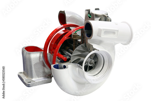 car turbo charger transparent