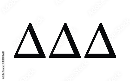 Delta delta delta greek letters, tri delta, ΔΔΔ letters