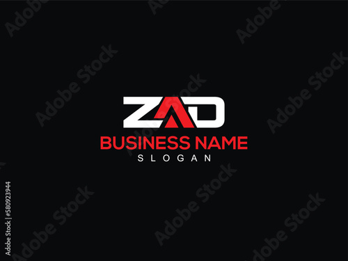 Abstract ZAD Logo, Premium za zad Logo Letter Design For Shop