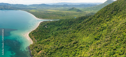 Rainforest meets the reef in the tropical Daintree National Park