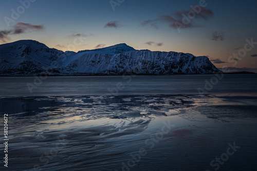 Sunset in Ramberg Beach