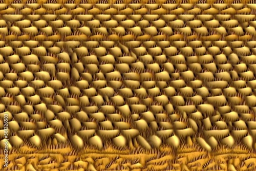carpet of stereogram texture. generative AI