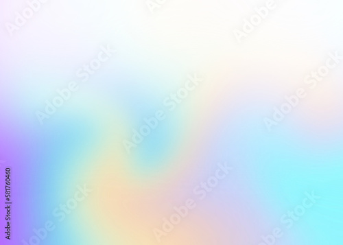 Rainbow light prism effec