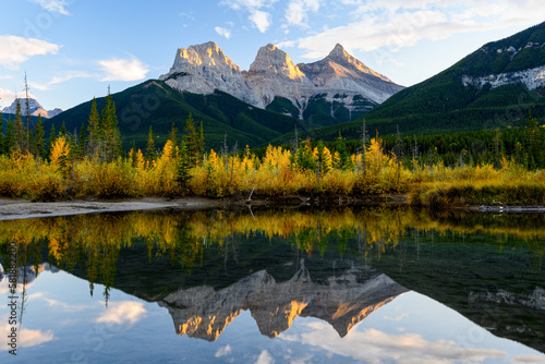 Reflections of the Three Sisters