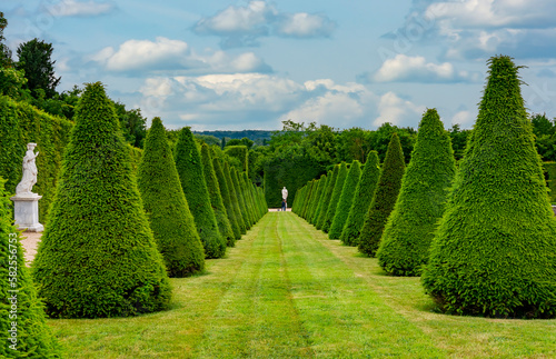 Versailles formal gardens, Paris suburbs, France
