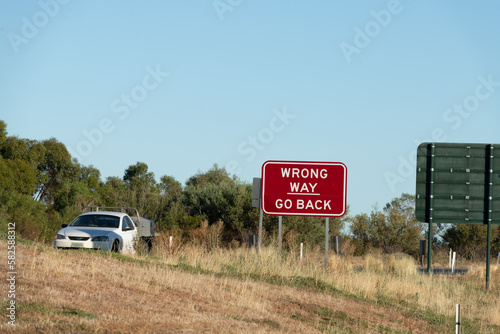 no sign on the road