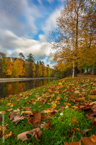 Gdańsk Park Oliwski Jesienią 