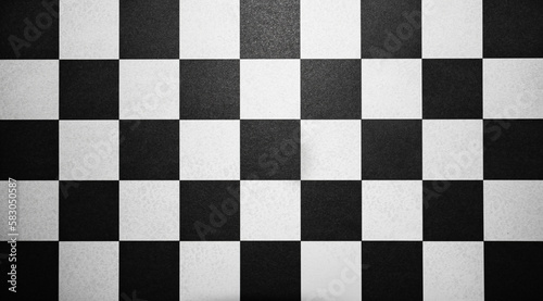 Black and white checkered background, chess board, chessboard