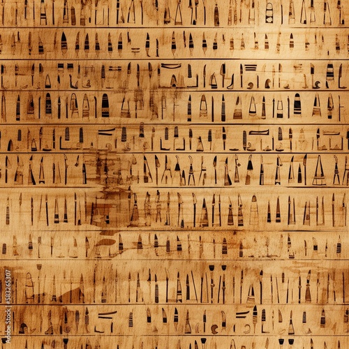 papyrus seamless pattern