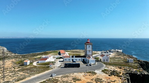 Lighthouse in Peniche, Portugal