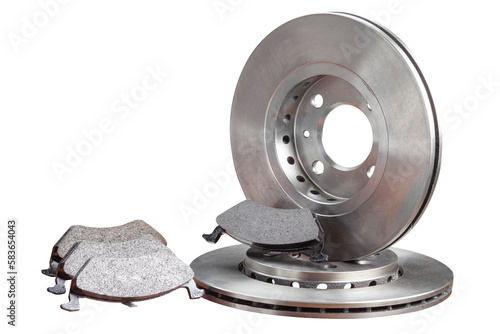 brake disc and pads