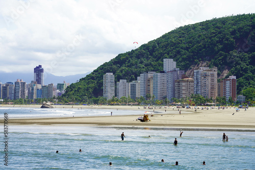 Sao Vicente and Santos beaches, Sao Paulo State, Brazil