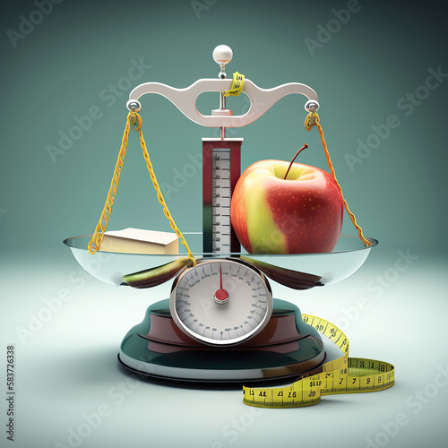 scale with apple