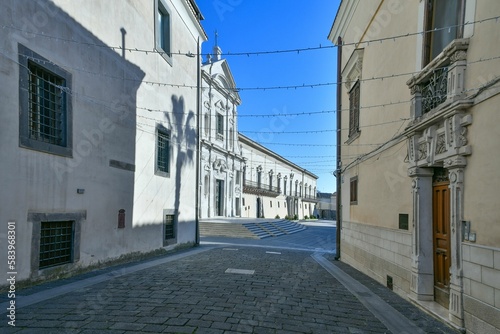 The italian village of Melfi in Basilicata.