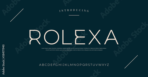 Elegant alphabet font. Typography style fonts for fashion, retail, feminine, beauty care, jewelry logo design 