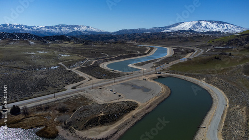 California Aqueduct, Sandberg, California