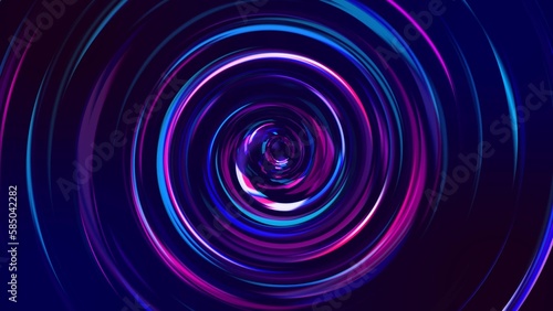 Abstract Technology circle background, Abstract Gradient Luminous Glowing Circles background