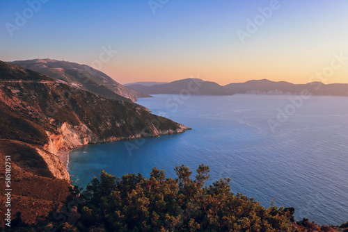 Ionian sunsets in Kefalonia Island, Greece
