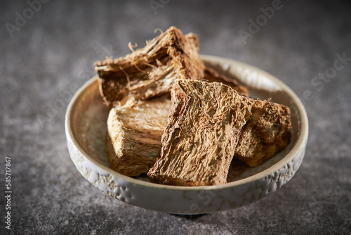 Dried kudzu root,Herbal medicine, food, dried