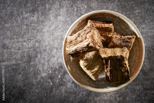 Dried kudzu root,Herbal medicine, food, dried