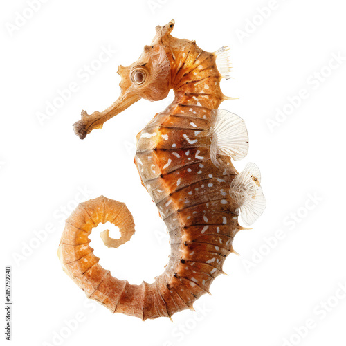 seahorse isolated on white background