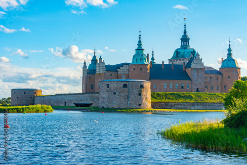 View of Kalmar castle in Sweden