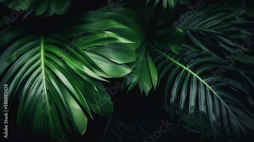 close-up od a tropical plant