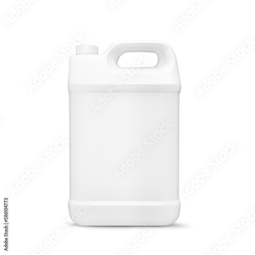 Water gallon mockup isolated transparent