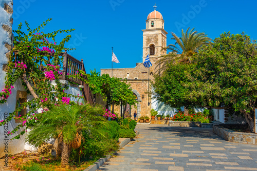 Moni Toplou monastery at Greek island Crete