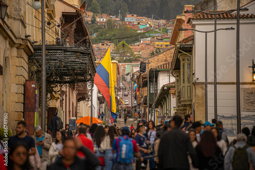 Rue du centre ville de Bogota