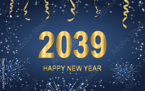 2039 happy new year greetings