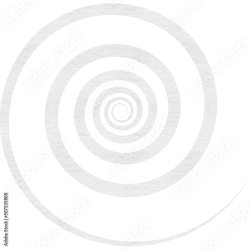 Graphic image of spiral design