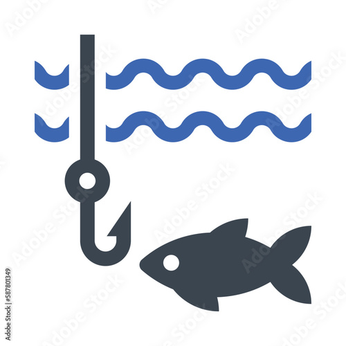 Fishing hook icon