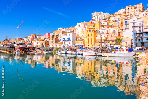 Sciacca, Sicily, Italy at the Port