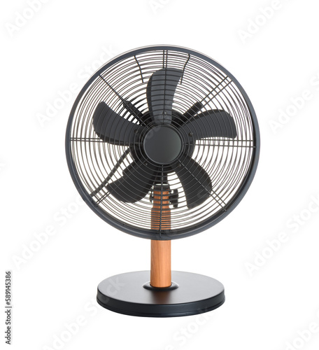 Electric fan isolated 