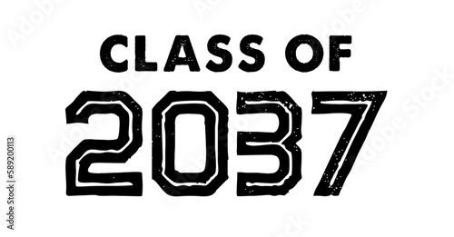 Class Of 2037 Vector, T shirt Design