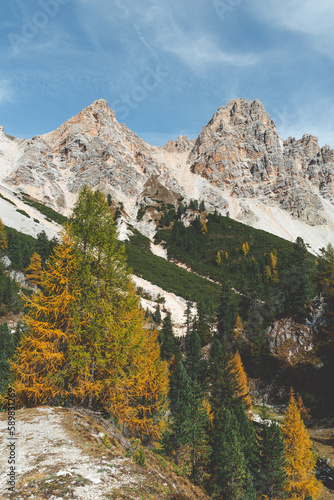 Autumn in the Dolomites Italy 