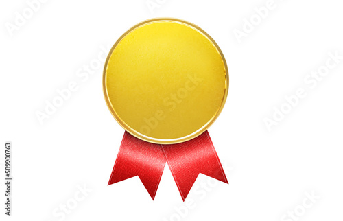 gold medal for first place PNG transparent