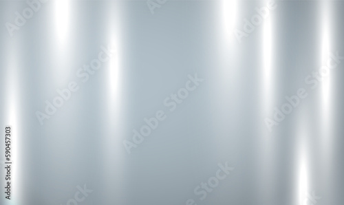 Shiny metal texture silver background. Silver foil background shiny vector steel gradient template and metallic for chrome border. Abstract gray color light background. Vector illustration EPS10.