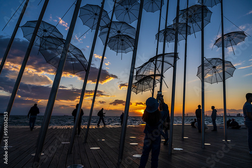 Thessaloniki Umbrellas
